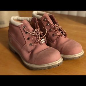 Timberland Nellie Waterproof Chukka Boots Pink